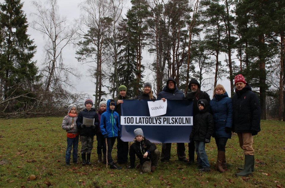 100 Latgales pilskalni. Ģedušu pilskalns