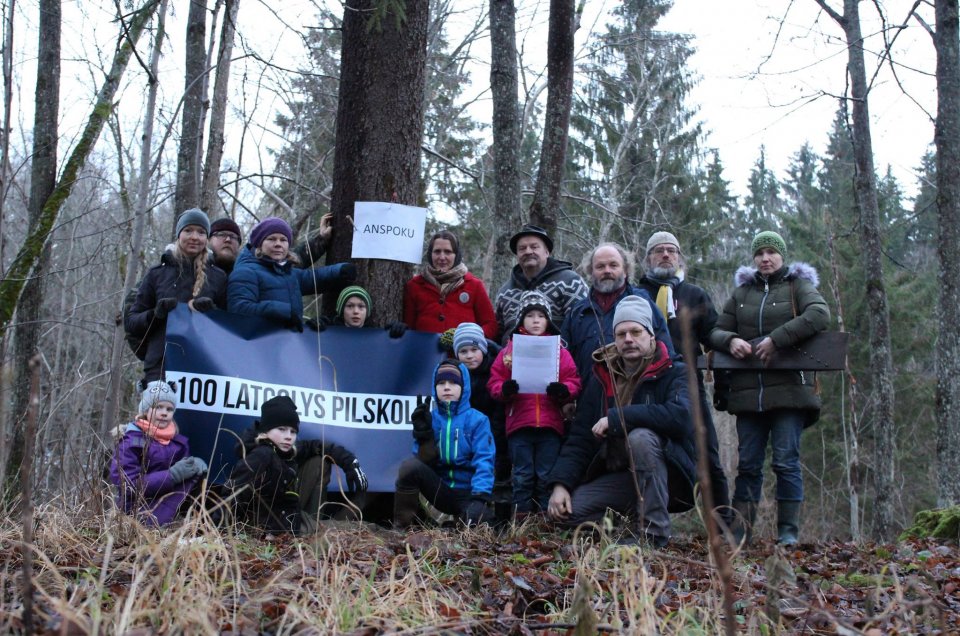 100 Latgales pilskalni. Anspoku pilskalns