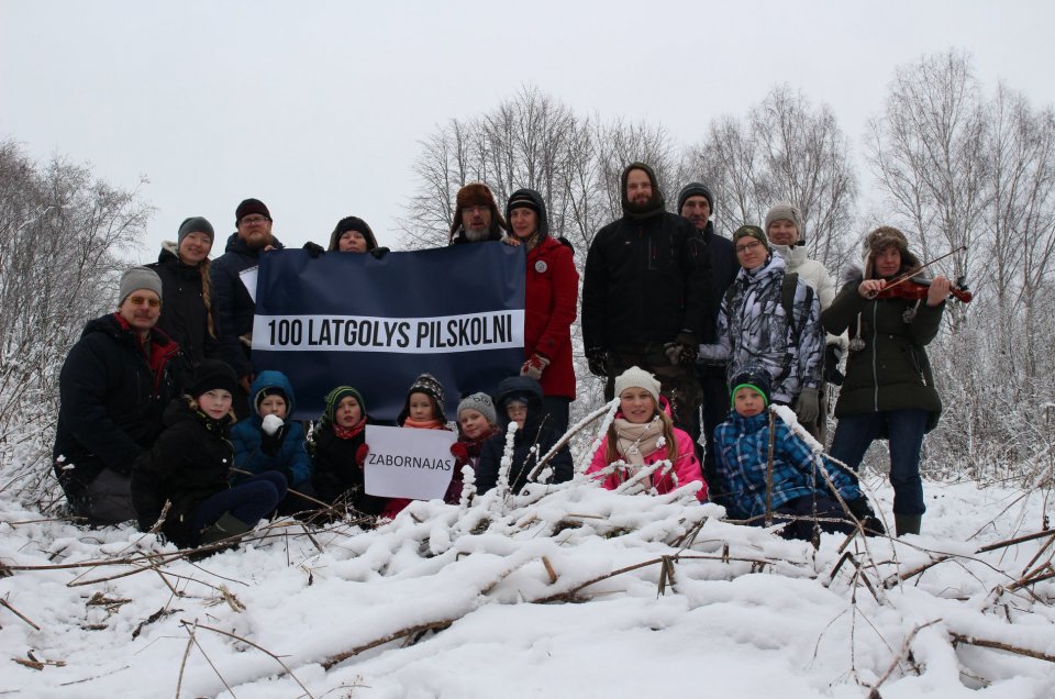 100 Latgales pilskalni. Zabornajas pilskalns