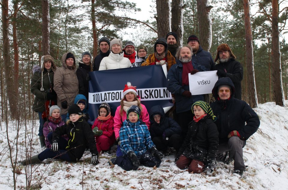 100 Latgales pilskalni. Višķu pilskalns