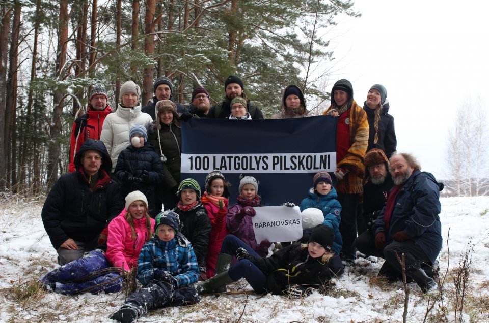 100 Latgales pilskalni. Baranovskas pilskalns