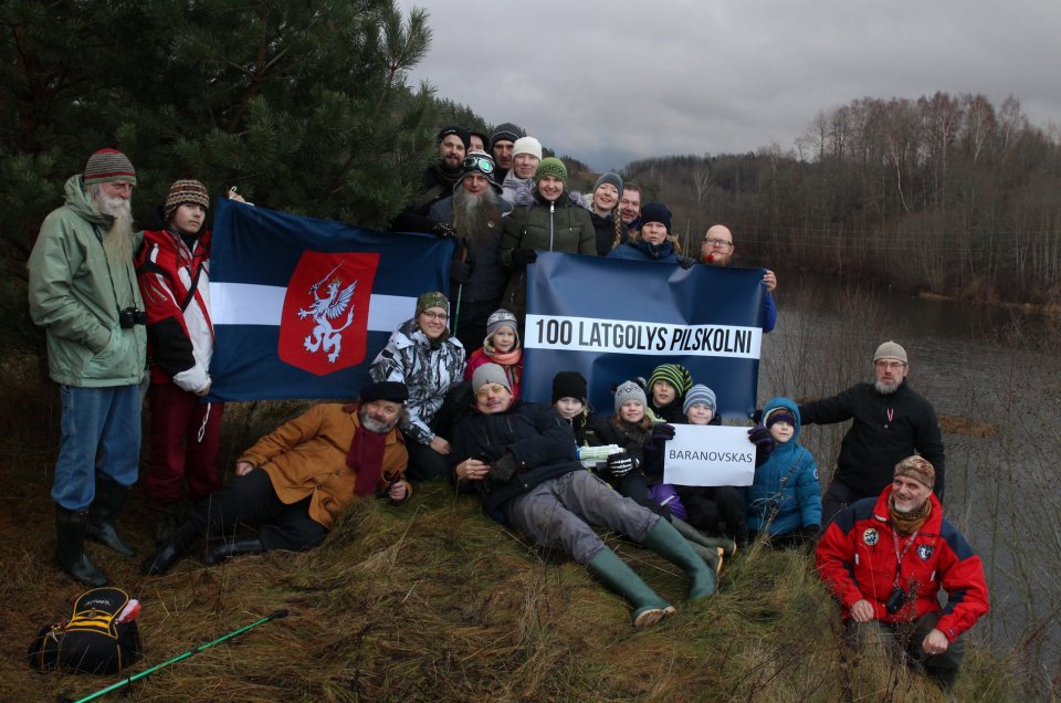 100 Latgales pilskalni. Lielās Baranaukas pilskalns