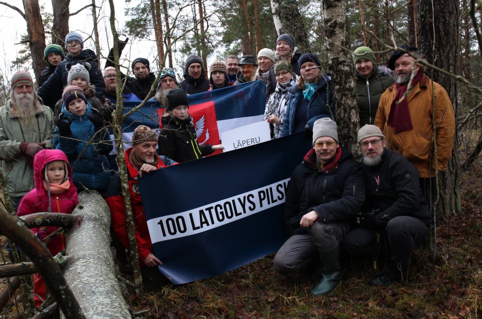 100 Latgales pilskalni. Ļāperu pilskalns