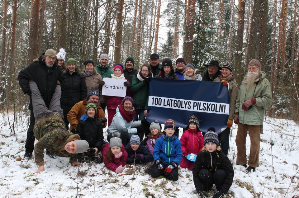 100 Latgales pilskalni. Kantinieku pilskalns