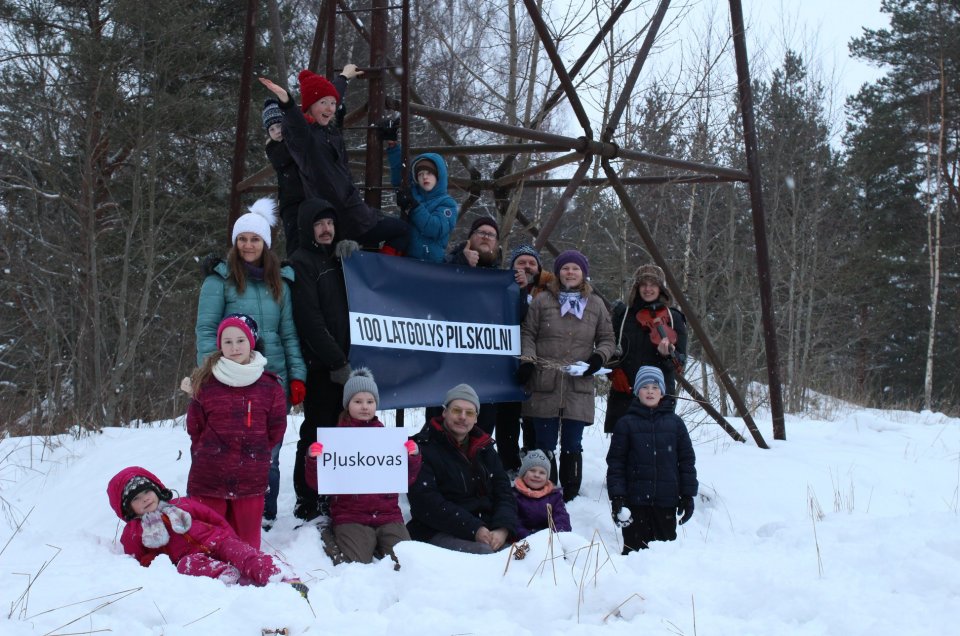 100 Latgales pilskalni. Pļuskovas pilskalns