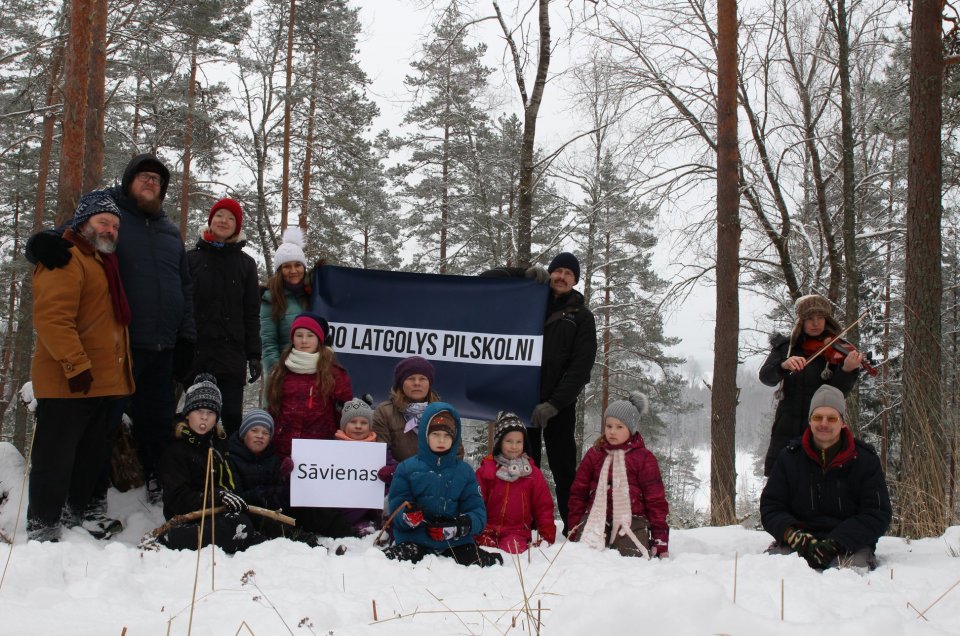 100 Latgales pilskalni. Sāvienas pilskalns