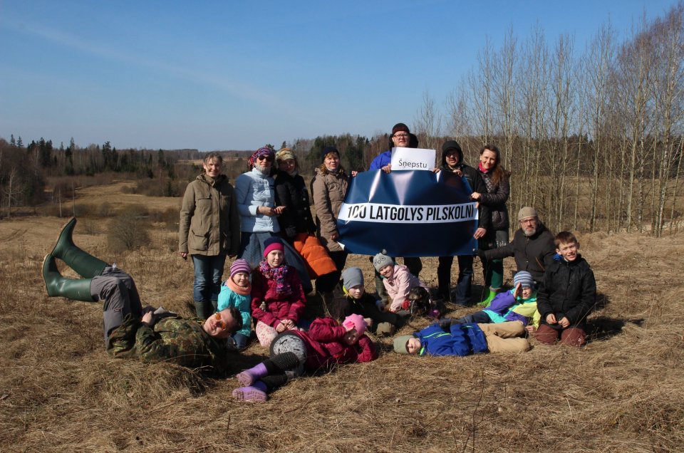 100 Latgales pilskalni. Šņepstu pilskalns