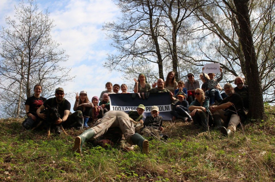 100 Latgales pilskalni. Peiteļa pilskalns