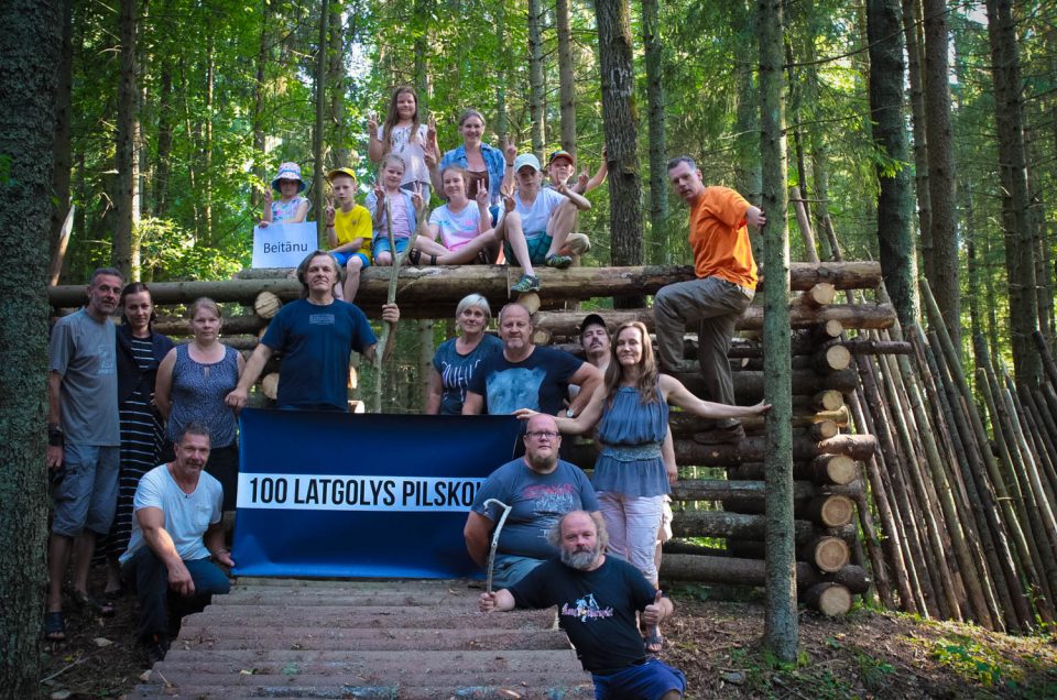 100 Latgales pilskalni. Beitānu pilskalns