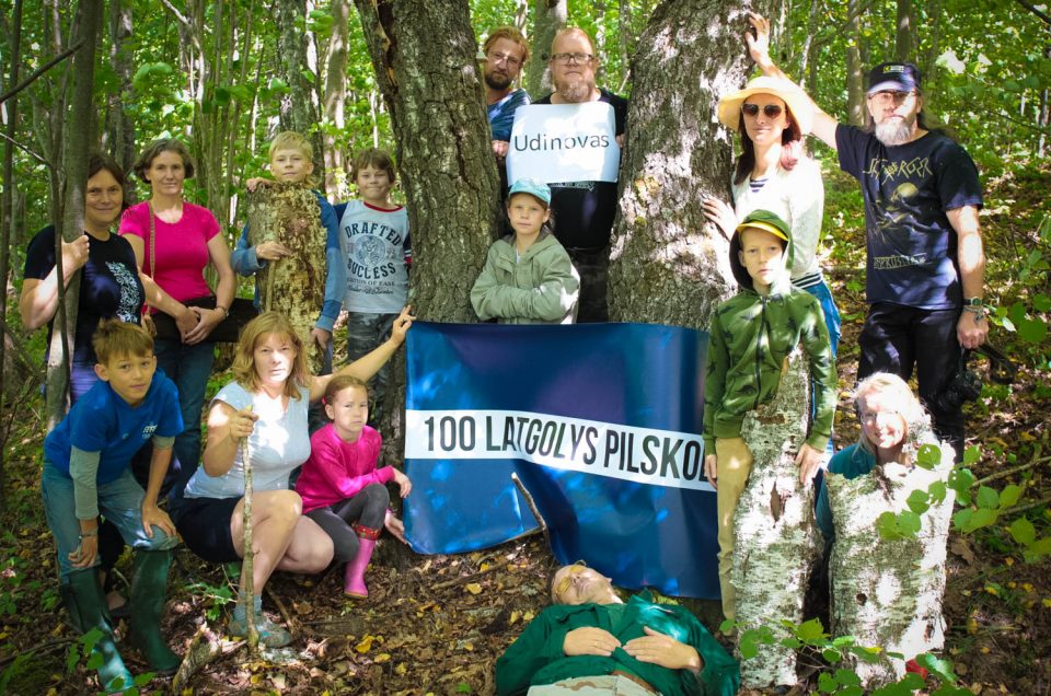 100 Latgales pilskalni. Udinavas pilskalns