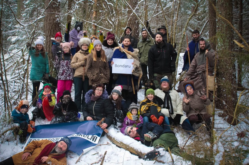 100 Latgales pilskalni. Bondaru pilskalns