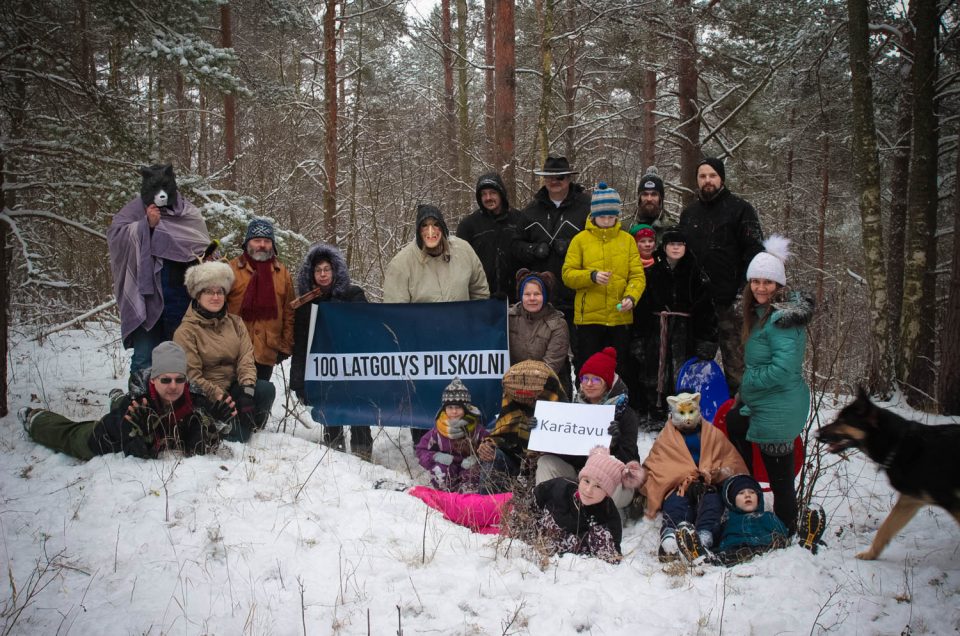 100 Latgales pilskalni. Karātavu kalns