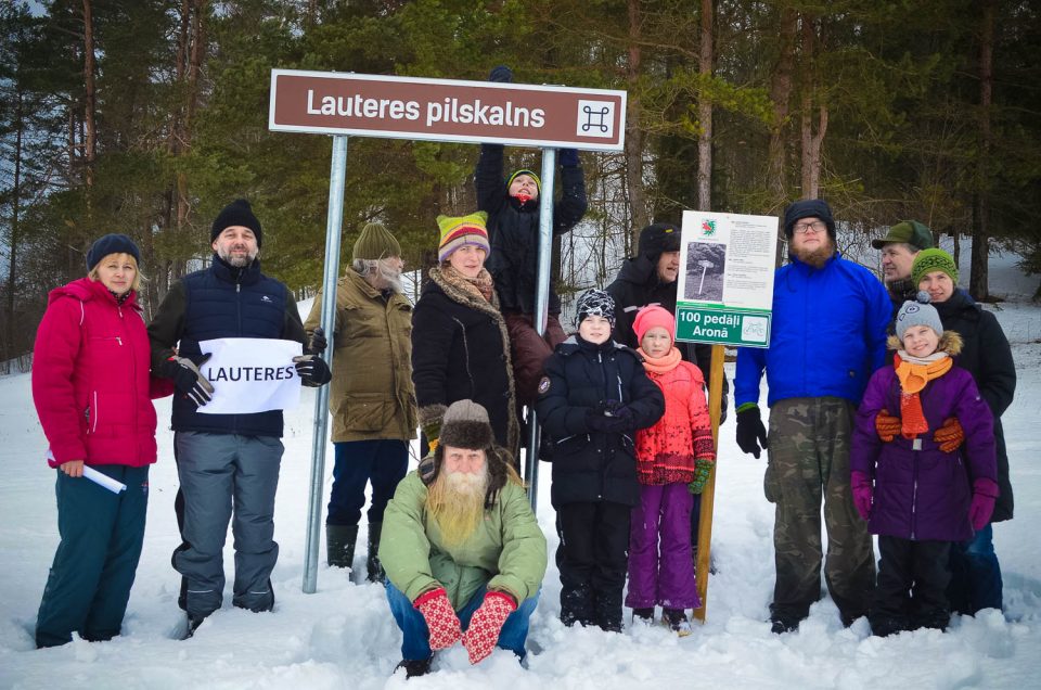 101 Vidzemes pilskalns. Lauteres pilskalns