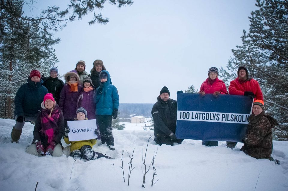 100 Latgales pilskalni. Gaveiku pilskalns