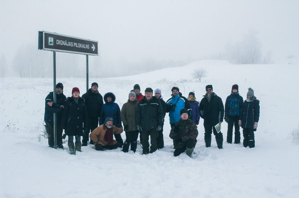 Sēlijas pilskalni. 10.12.2022.g.